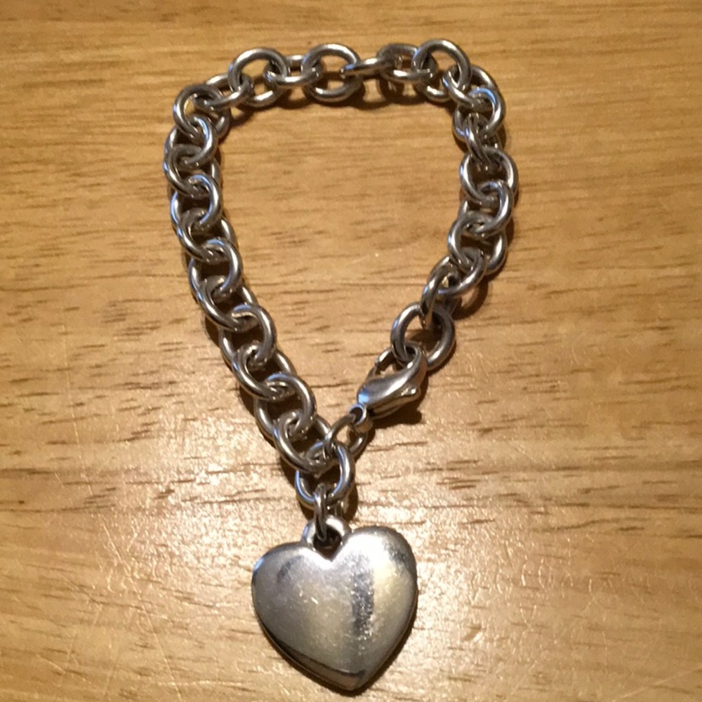 James Avery Classic Cable Bracelet with Heart